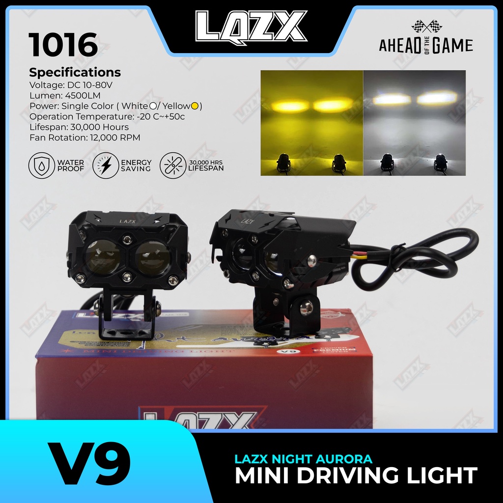 Lazx Mini Driving Light V Shopee Philippines