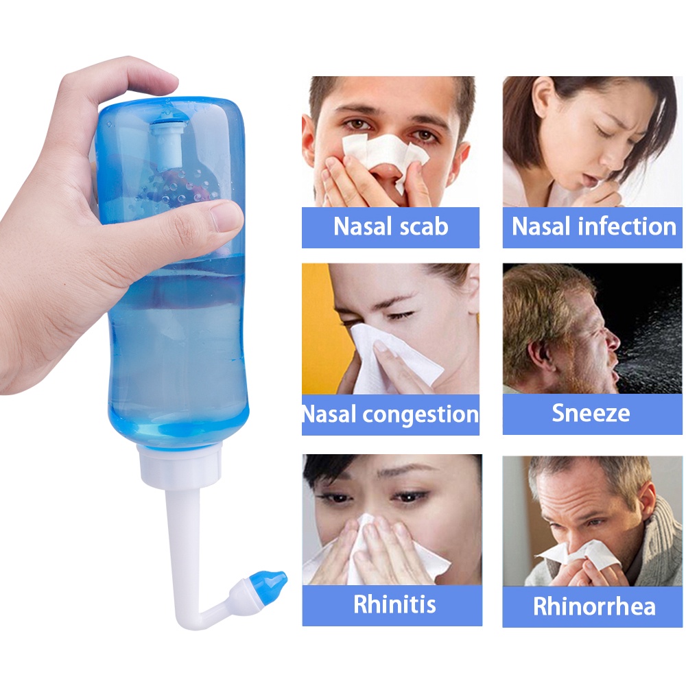 Ml Neti Pot Nasal Wash Water Pulse Nose Cleaner System Nose Wash