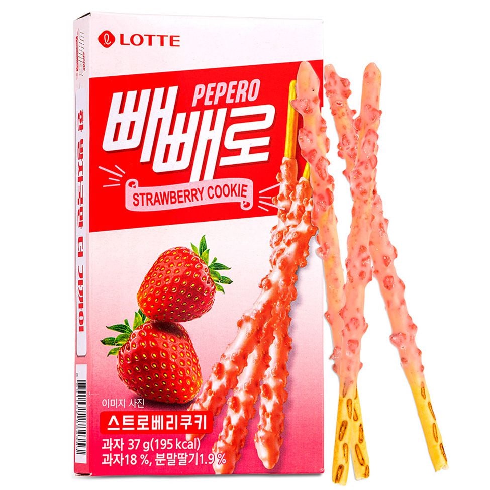 LOTTE PEPERO 36G NUDE ALMOND CRUNKY ORIGINAL SNOWY ALMOND WHITE