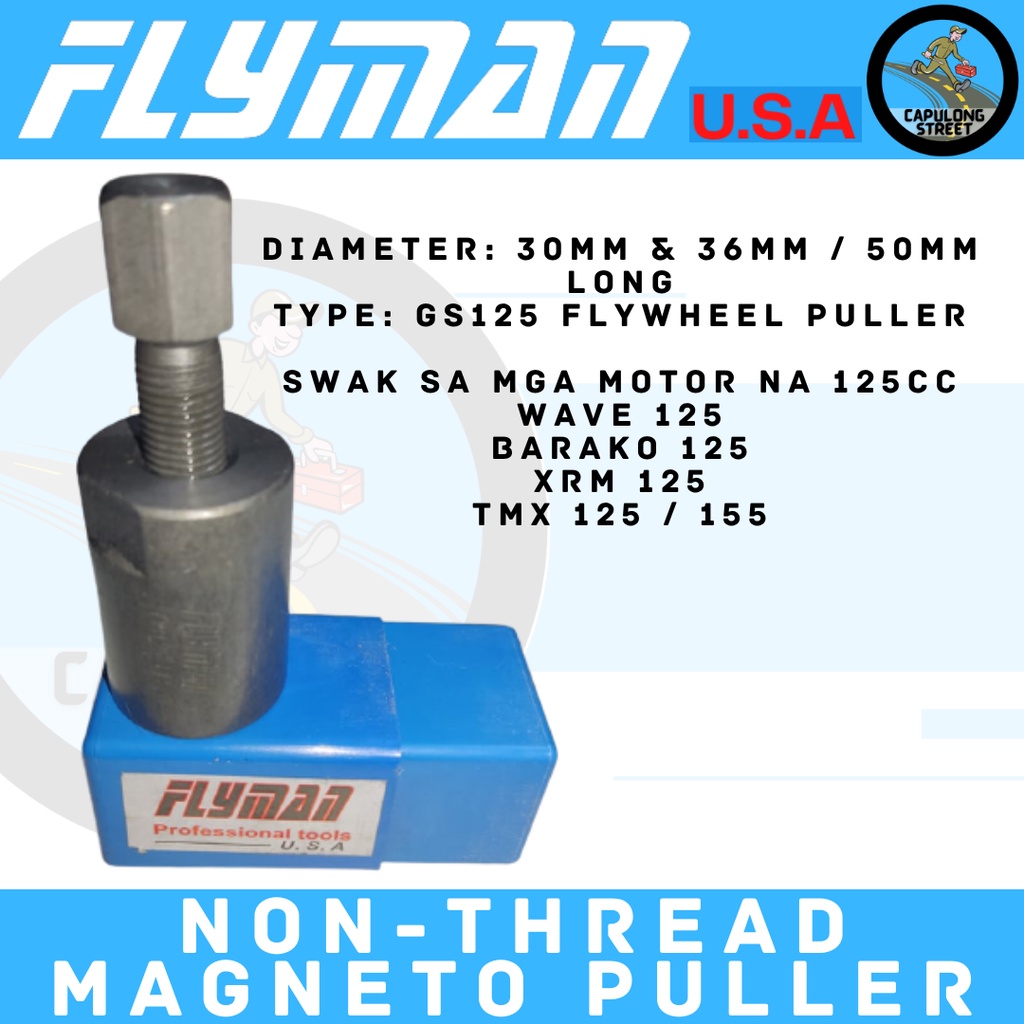 Capulong Flyman Nonthread Magneto Puller Flyman Gs125 Flywheel Puller