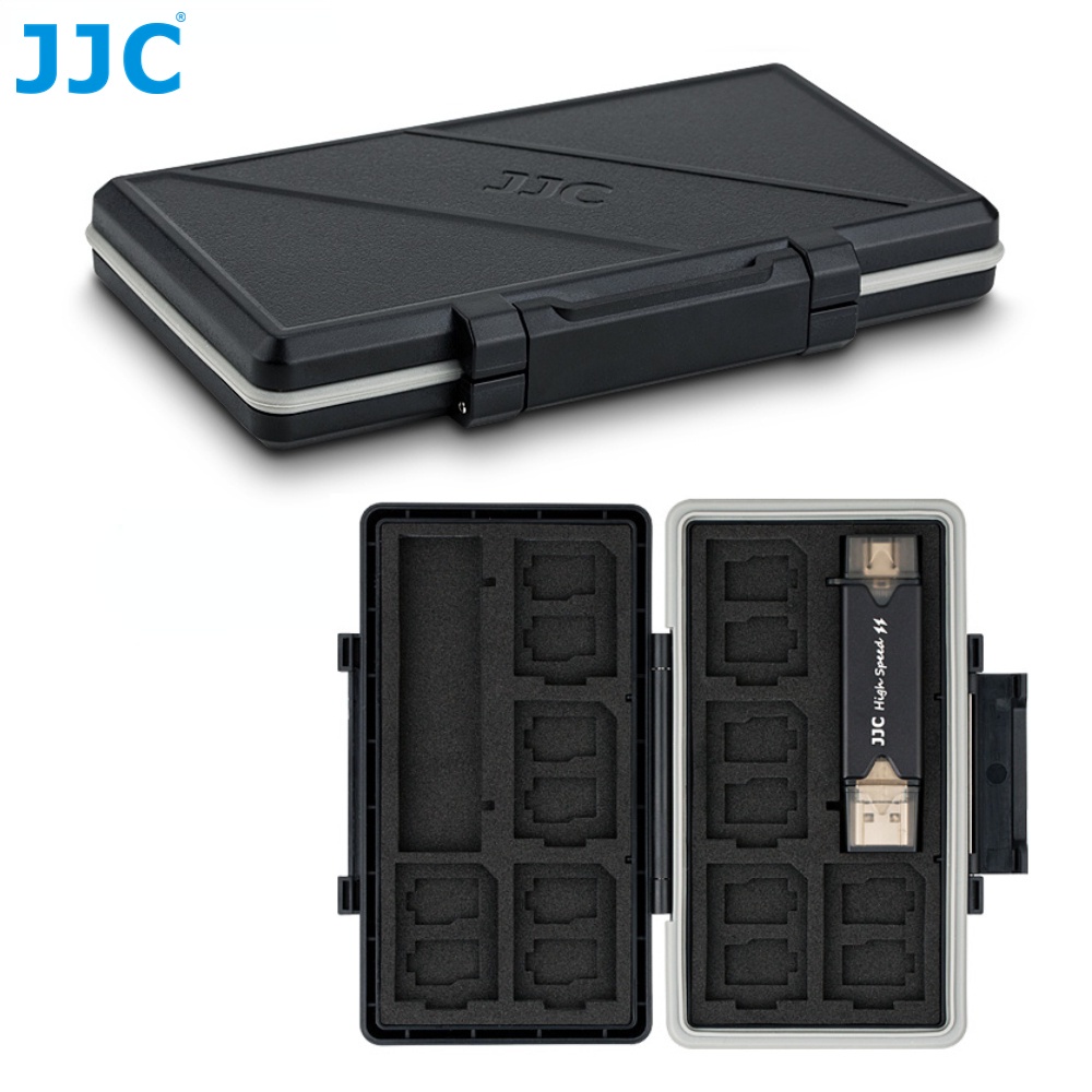 Jjc Portable Protective Case With Type C Usb Reader For Storing