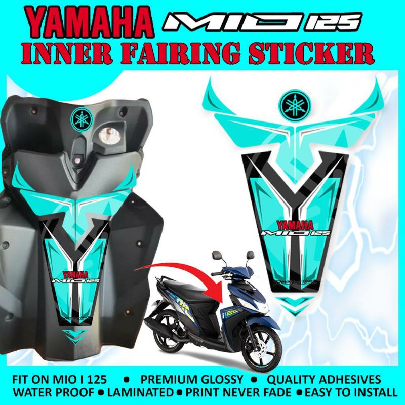 Yamaha Mio I 125 Cowling Pad Decals Motorcycle Accessories Sticker For