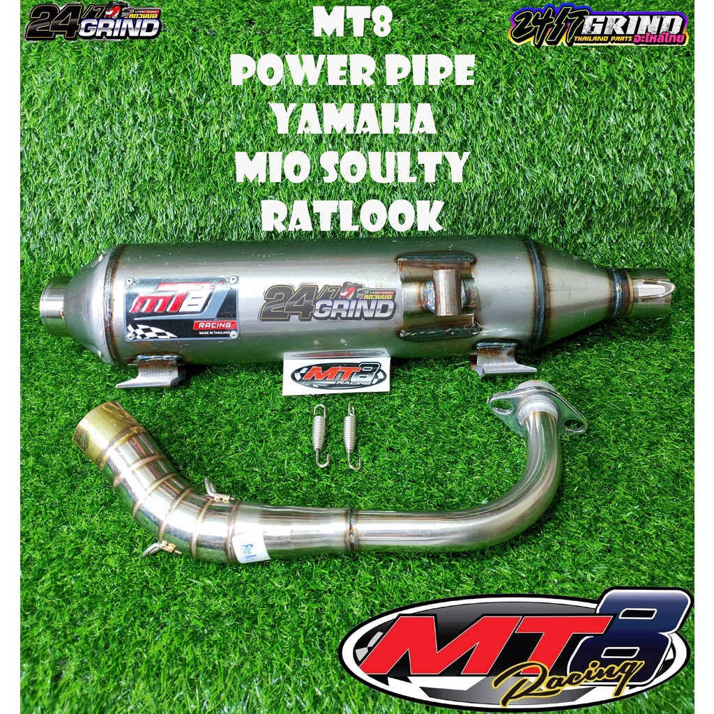 MT8 POWER PIPE YAMAHA MIO SOULTY RATLOOK THAILAND MADE Shopee Philippines