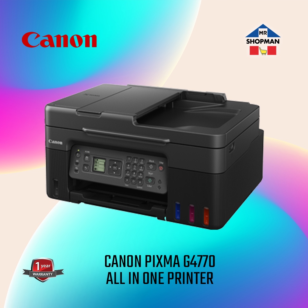 Canon Pixma G Wireless Refillable Ink Tank Printer With Fax For Low