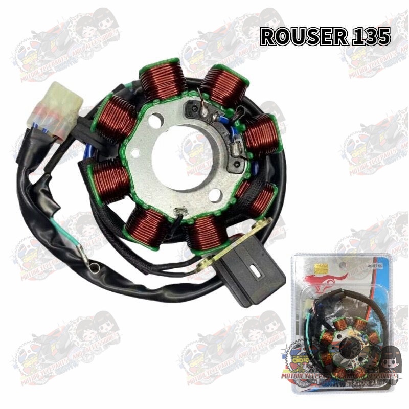 LJ Motorcycle Rouser 135 Stator Coil Magneto Coil Shopee Philippines