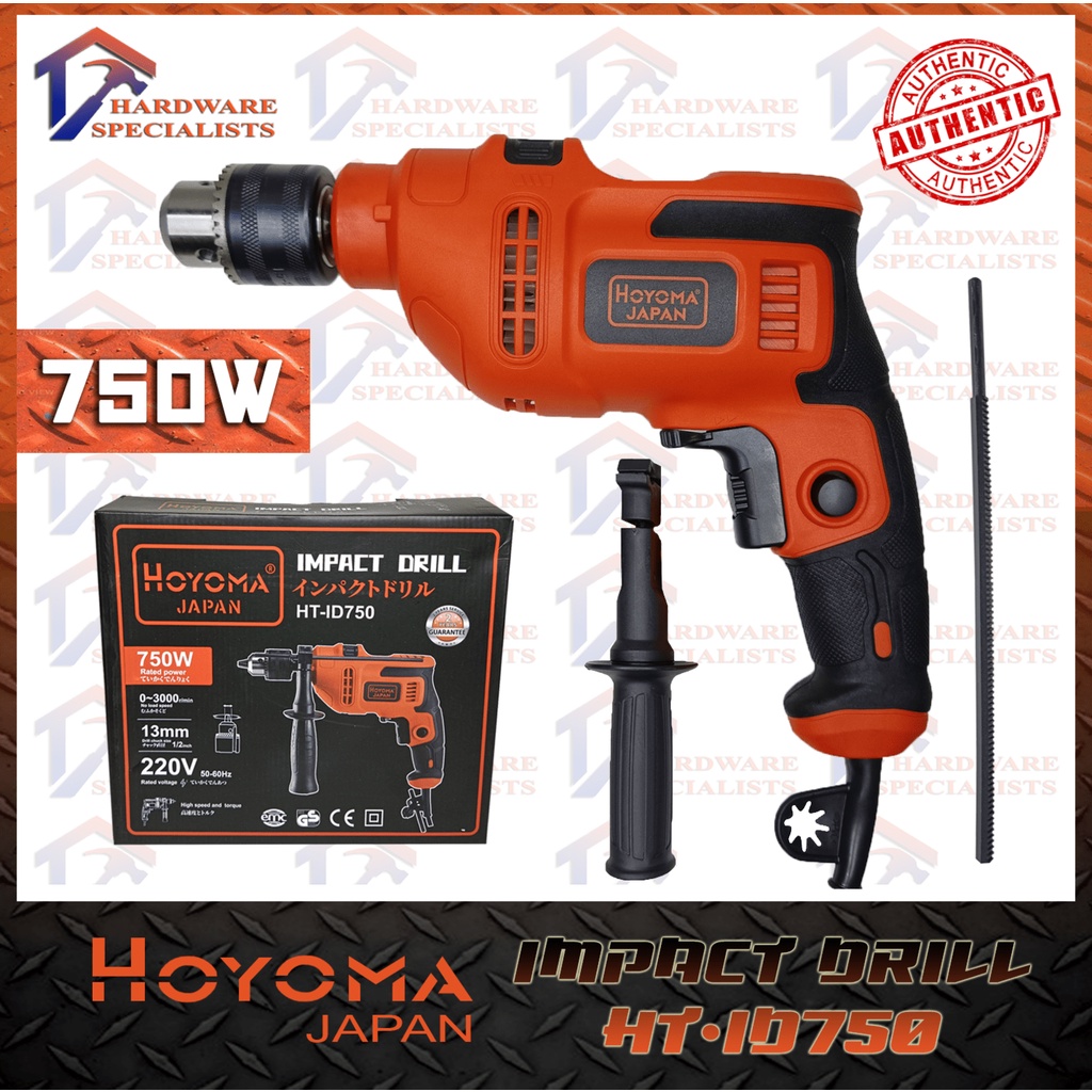 Hoyoma Impact Drill Variable Speed W Ht Id Original Authentic