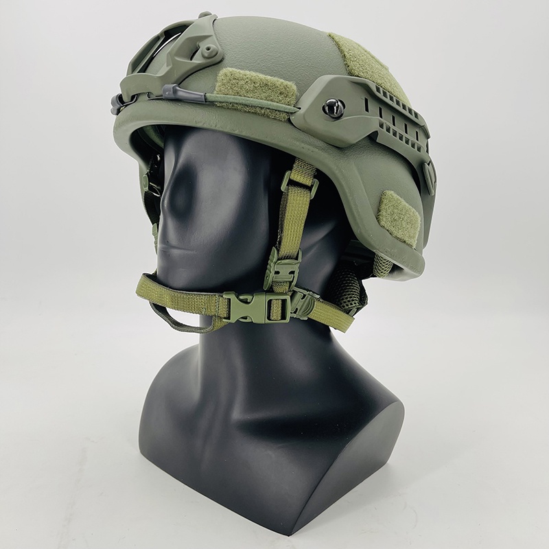 UHMW PE MICH2000 NIJ IIIA HELMET With High Grade Wendy Suspension Liner