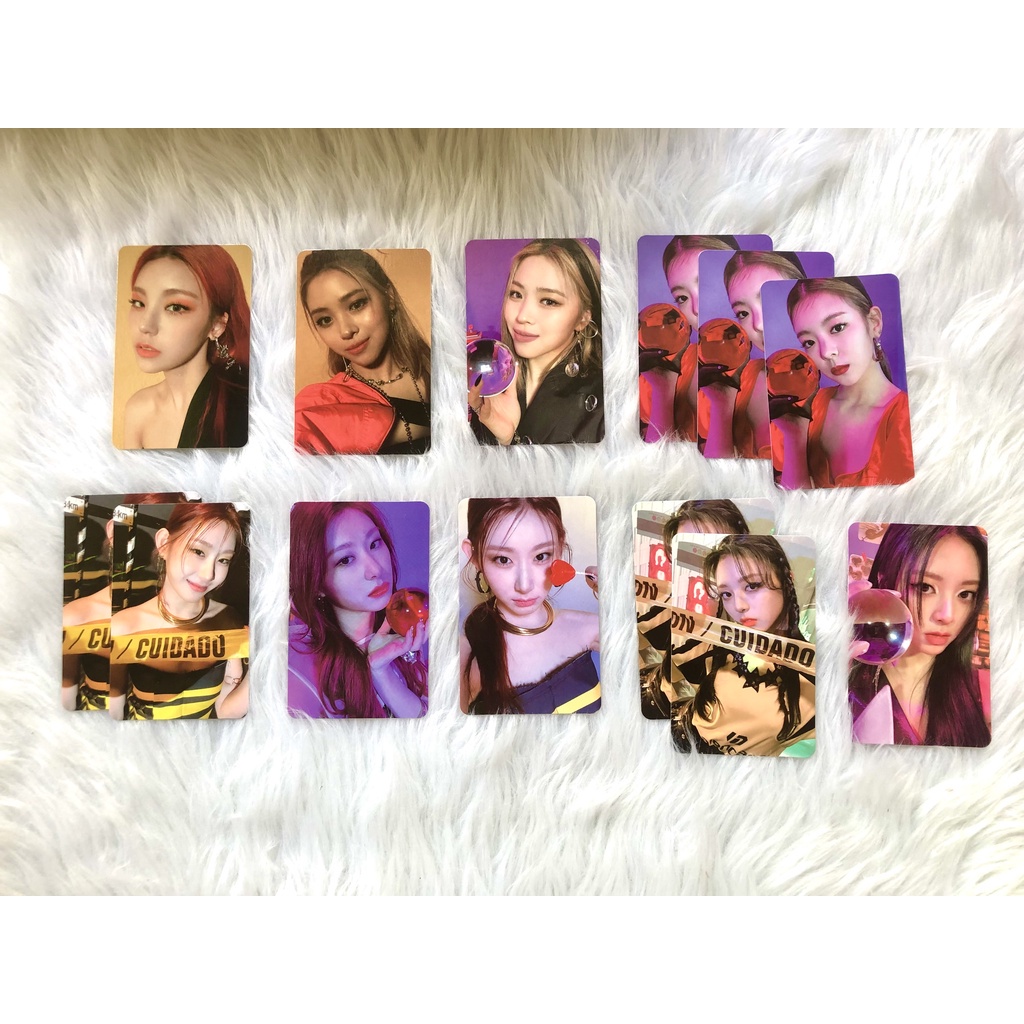 ITZY Guess Who OFFICIAL PHOTOCARDS Yeji Lia Ryujin Yuna Lollipop Chaeryeong Crystal Ball