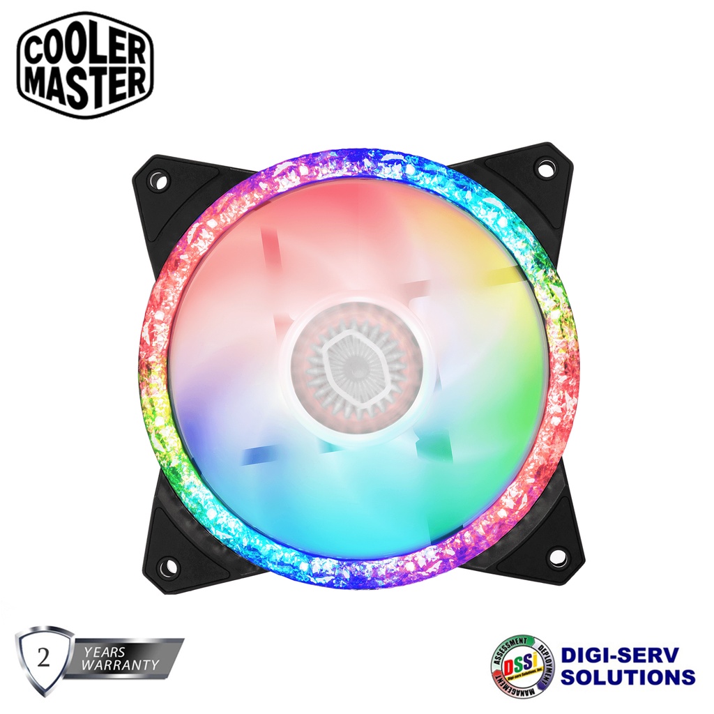 Cooler Master Masterfan Mf Prismatic Rgb Cooling Fan With Radiant