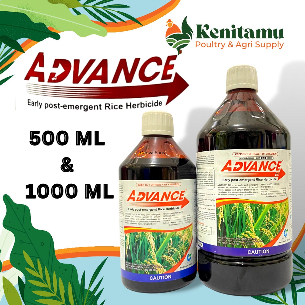 ADVANCE EC HERBICIDE 500 ML 1000 ML Shopee Philippines