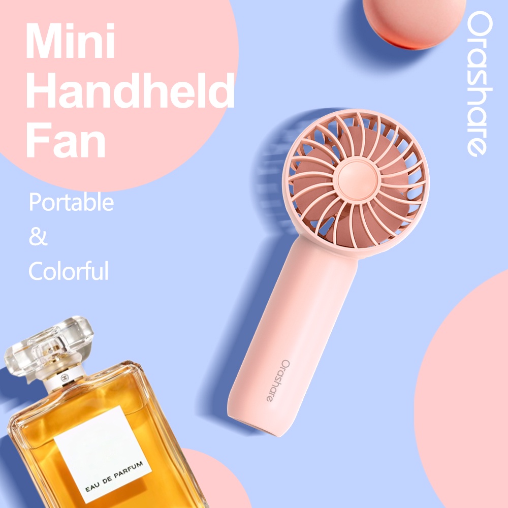 Orashare Hf Mini Electric Fan Rechargeable Mah Portable Mini Fan