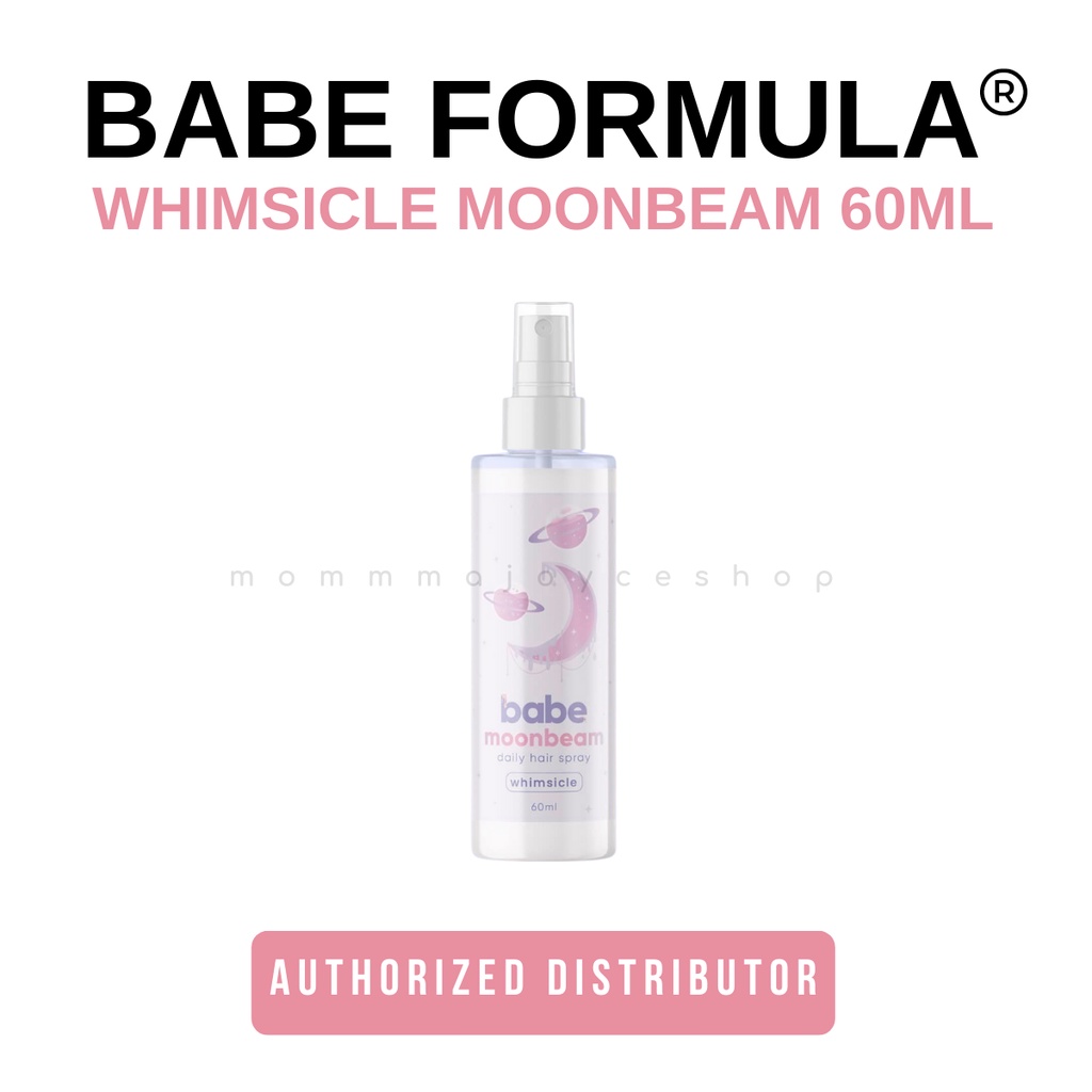 WHIMSICLE MOONBEAM HAIR SPRAY 60ML BY BABE FORMULA Shopee Philippines