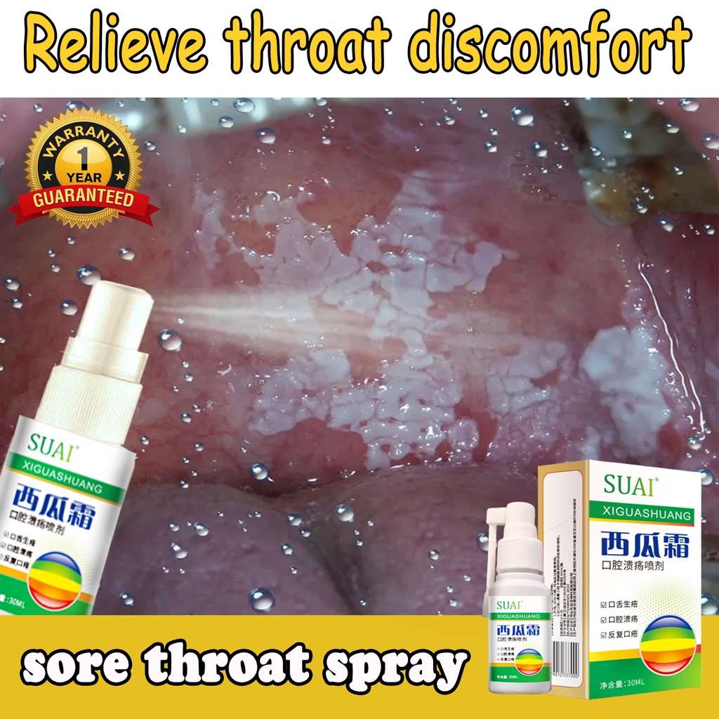 Ml Oral Deep Throat Spray Effective Quick Relief Strepsils For Sore