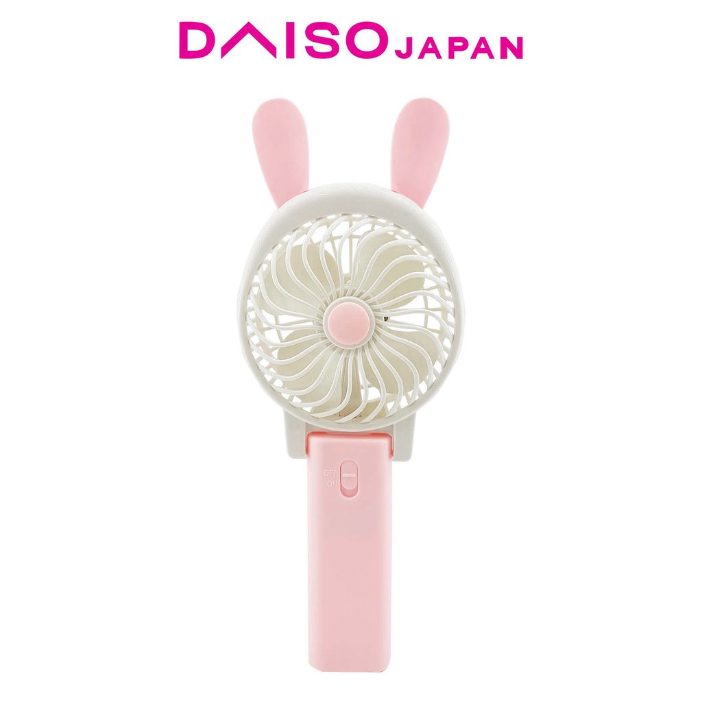 Daiso Rabbit Foldable Handheld Fan Shopee Philippines