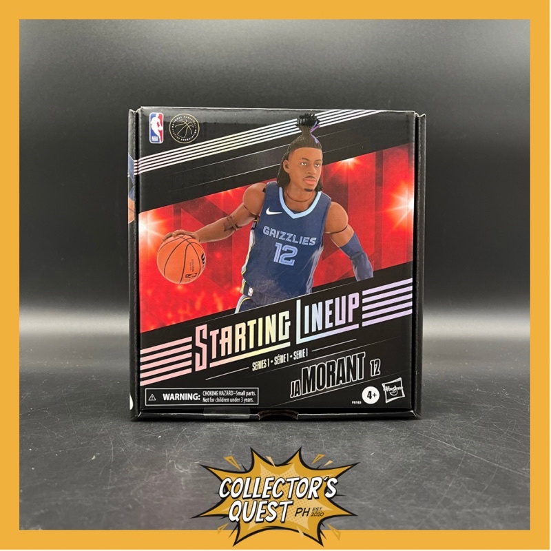 Damaged Box Hasbro Starting Lineup Series Memphis Grizzlies Ja Morant