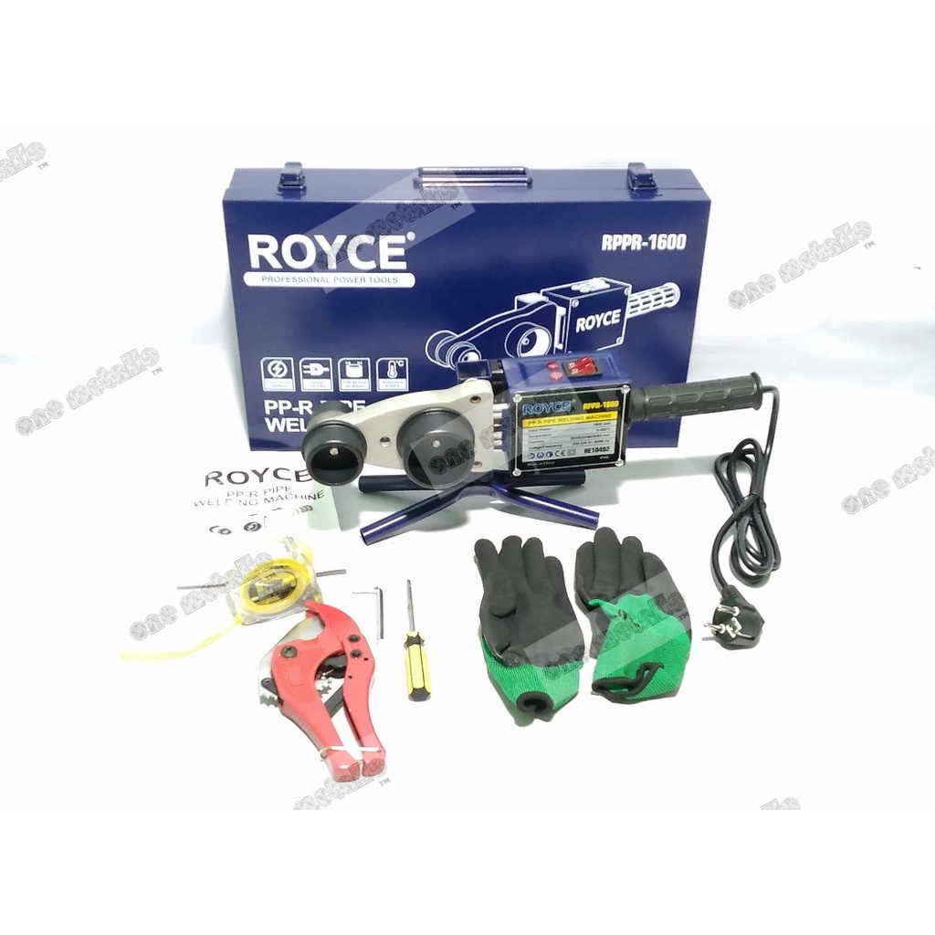 Royce 1600W PP R Pipe Welding Fusion Machine RPPR 1600 Shopee