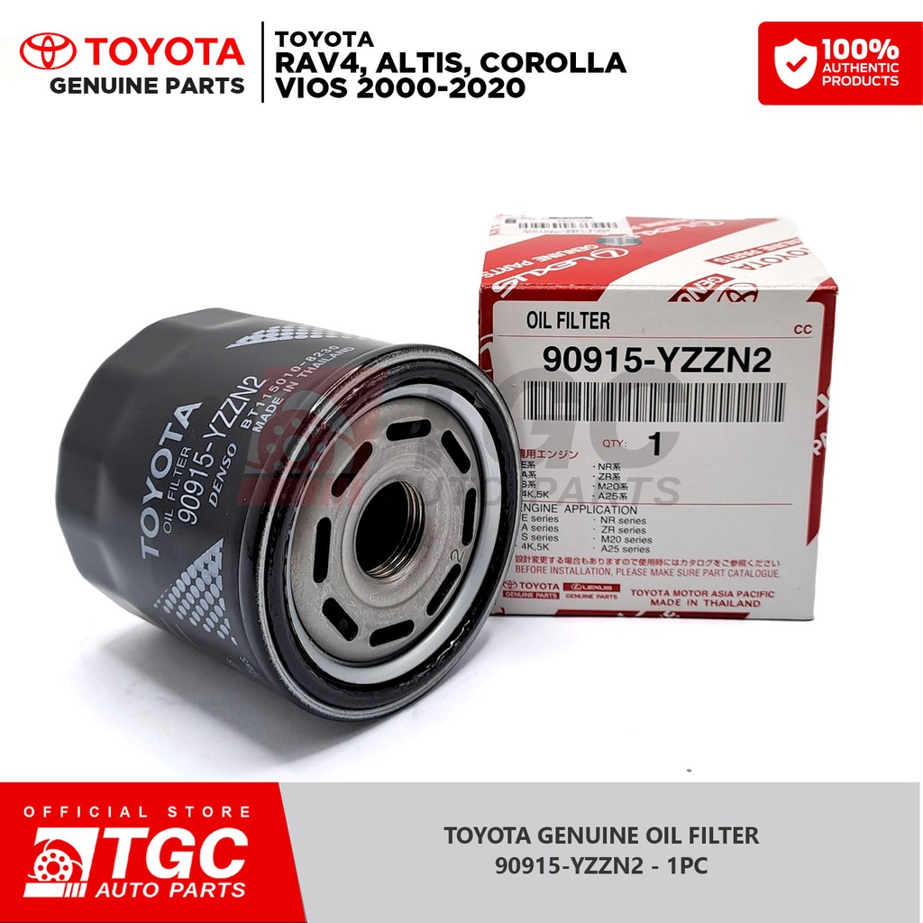 Toyota Genuine Oil Filter Original Toyota Rav Altis Corolla E V