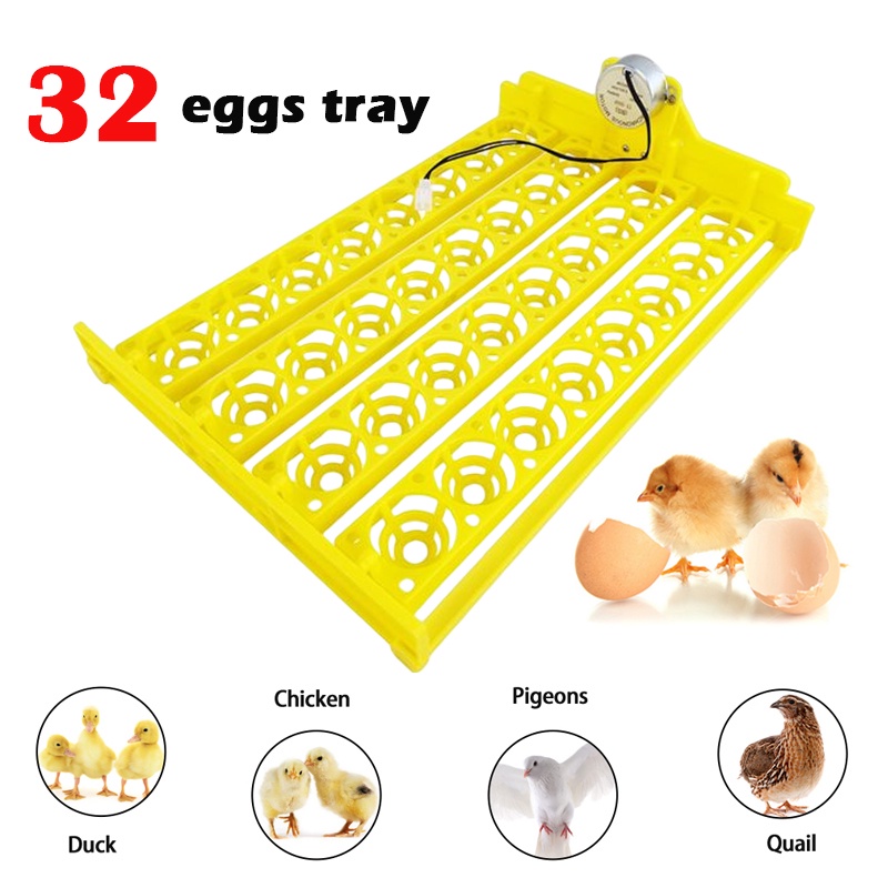 16 24 32 Egg Turner Tray For Incubator 220V Automatic Incubator