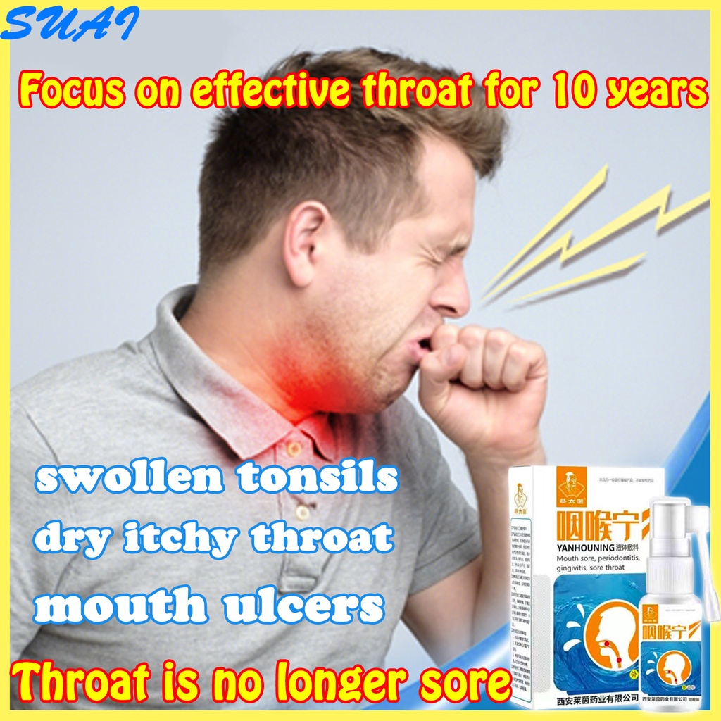 Ml Oral Deep Throat Spray Effective Quick Relief Strepsils For Sore