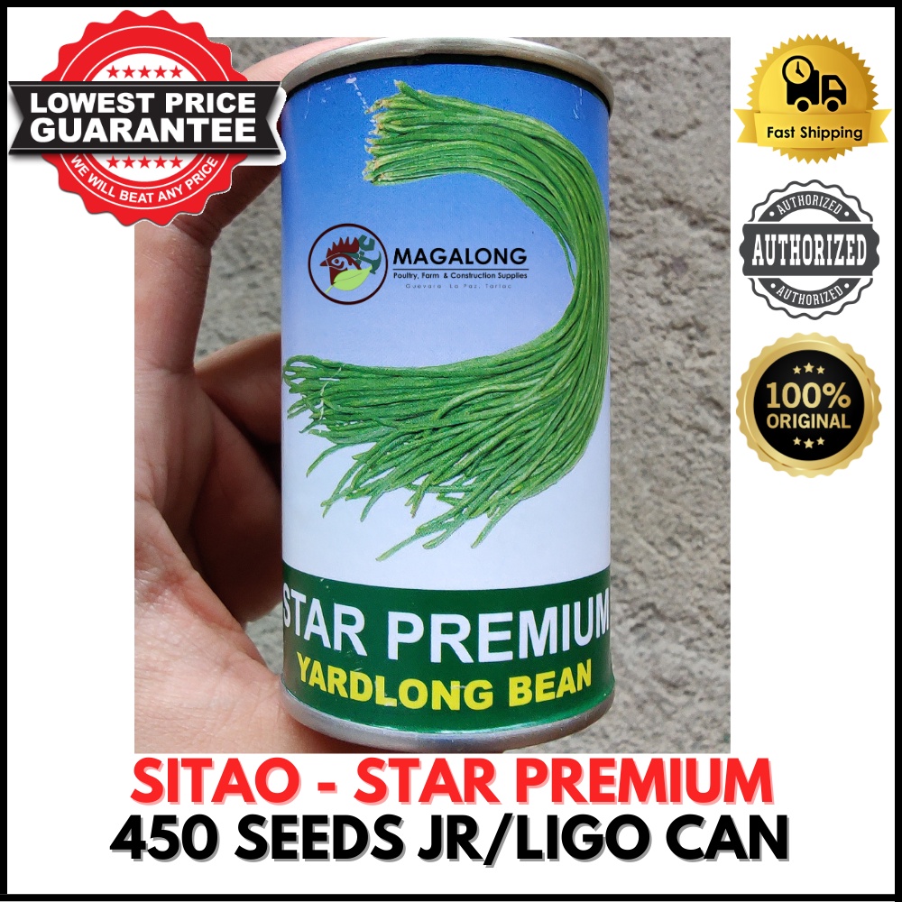 CONDOR POLE SITAO SITAW SEEDS STAR PREMIUM 450 Seeds JR CAN