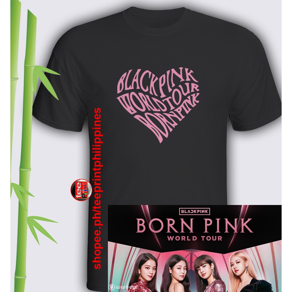 Blackpink T Shirt Artist KPOP Born Pink World Tour Artist