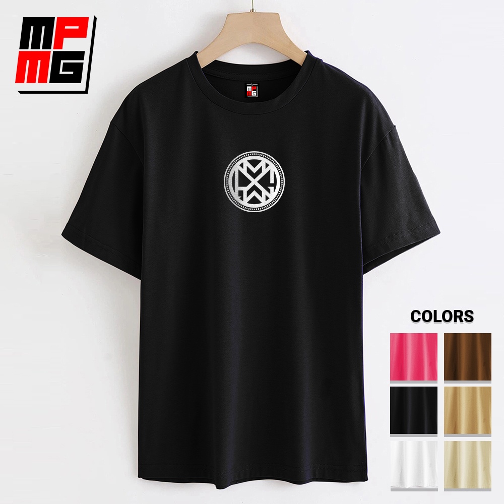 Mpmg Monogram Oversized Shirts Basic T Shirt Shopee Philippines