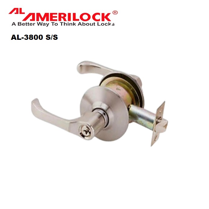 AMERILOCK Door Knob Lever Type Lockset AL3800 For Bedroom With 3