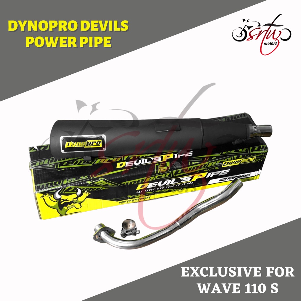 SRTW Dynopro Devil S Power Pipe MIO BEAT FI MIO I 125 NMAX V2 AEROX