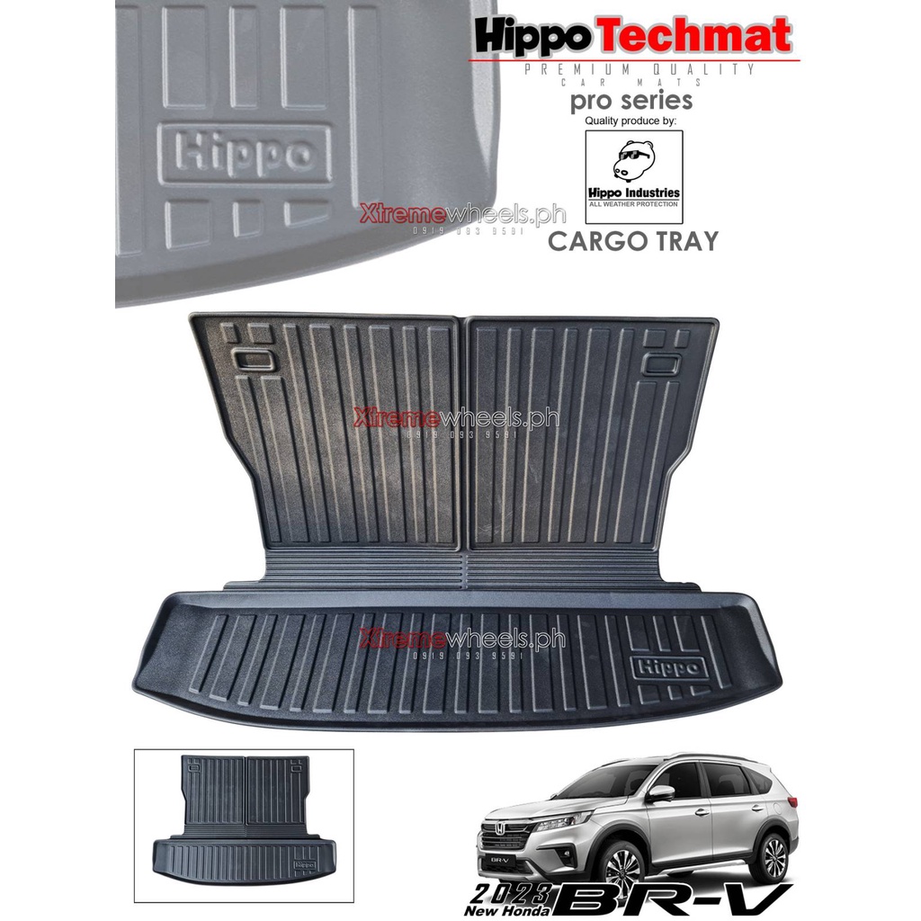 Honda BRV 2023 2024 Bendable Cargo Trunk Tray Pro Serries Hippo