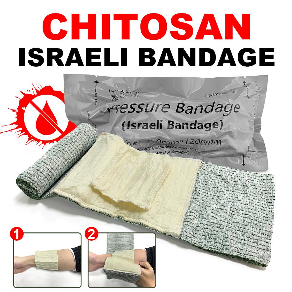 In Chitosan Emergency Israel Bandage Israeli Bandage For First Aid