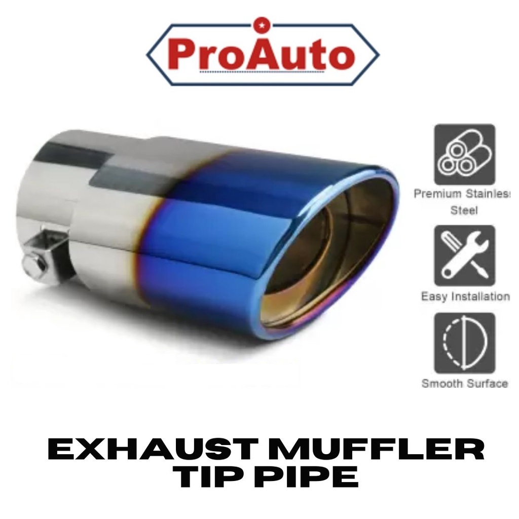 Mitsubishi Outlander Phev Universal Stainless Steel Exhaust Muffler Tip