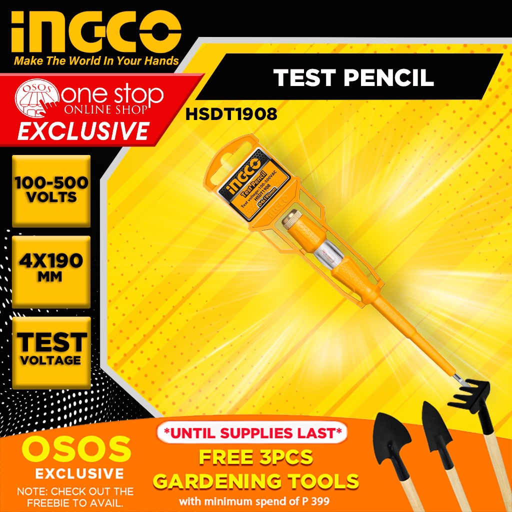 Ingco Test Pencil Hsdt Shopee Philippines