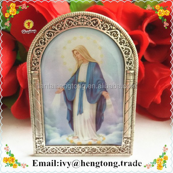 Our Lady Of Grace Miraculous Mary Standing Icon Home Chapel Decoration