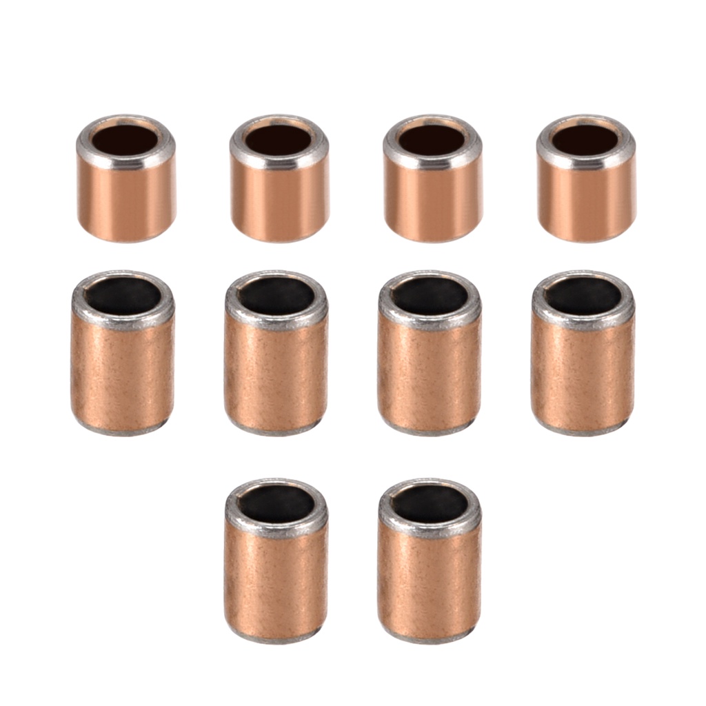 Uxcell 1 11PCS Sleeve Plain Bearings 3mm 4mm 5mm Bore 6mm 7mm OD