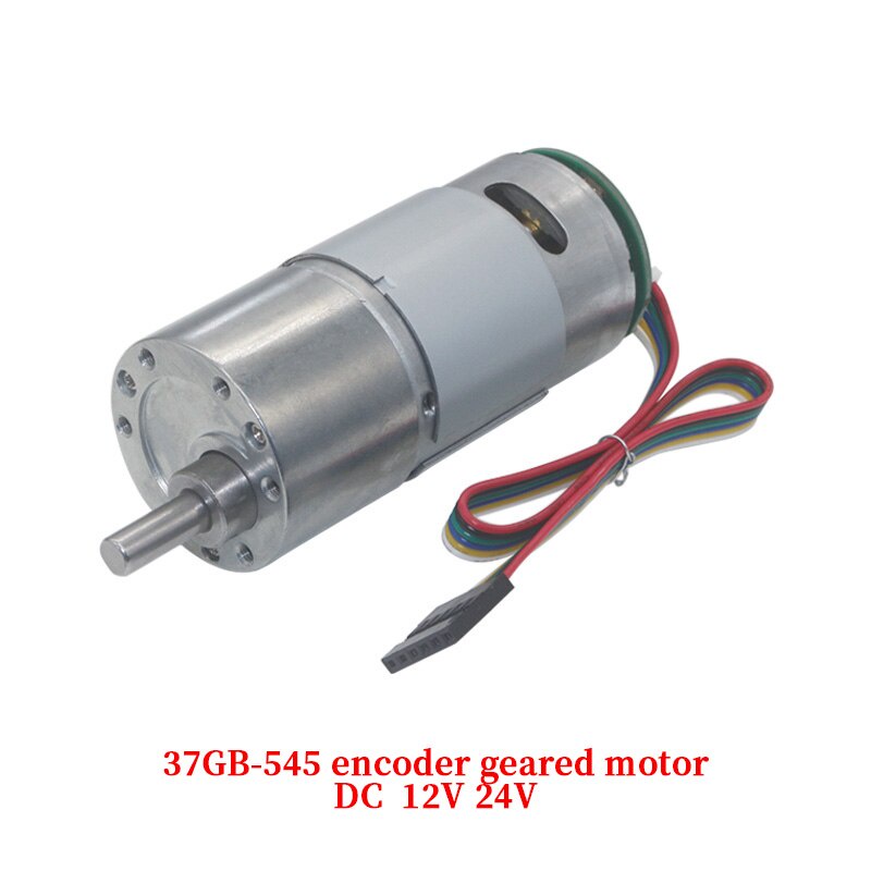 Jgb Dc Encoder Geared Motor V V V High Power High Torque