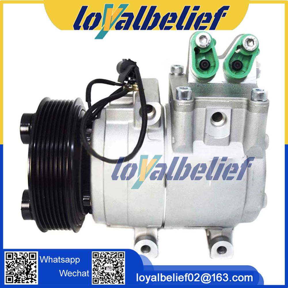 HS15 Air Conditioning AC Compressor For Hyundai Porter II H100 D4BB