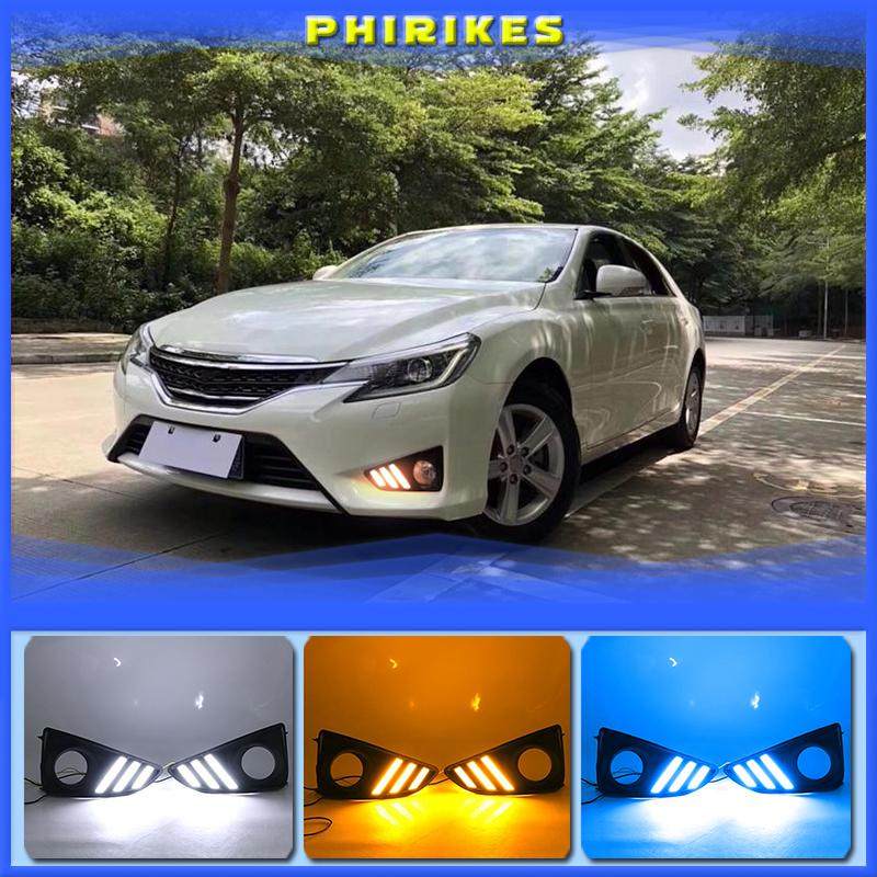 Pair Drl For Toyota Mark X Reiz Led Drl Daytime Running