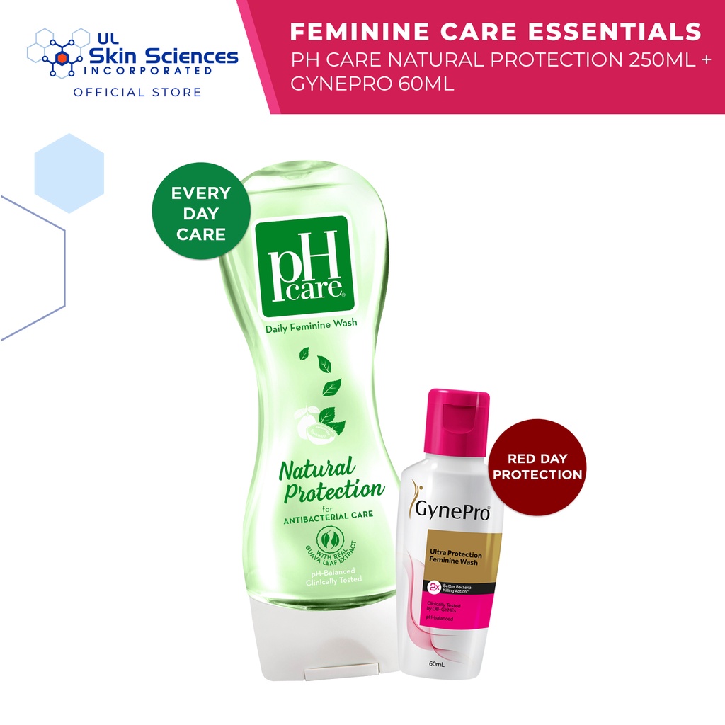 Ln Stock Feminine Care Essentials Bundle PH Care Natural Protection