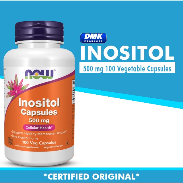 Now Foods Inositol Capsules Mg Veg Capsules Shopee Philippines