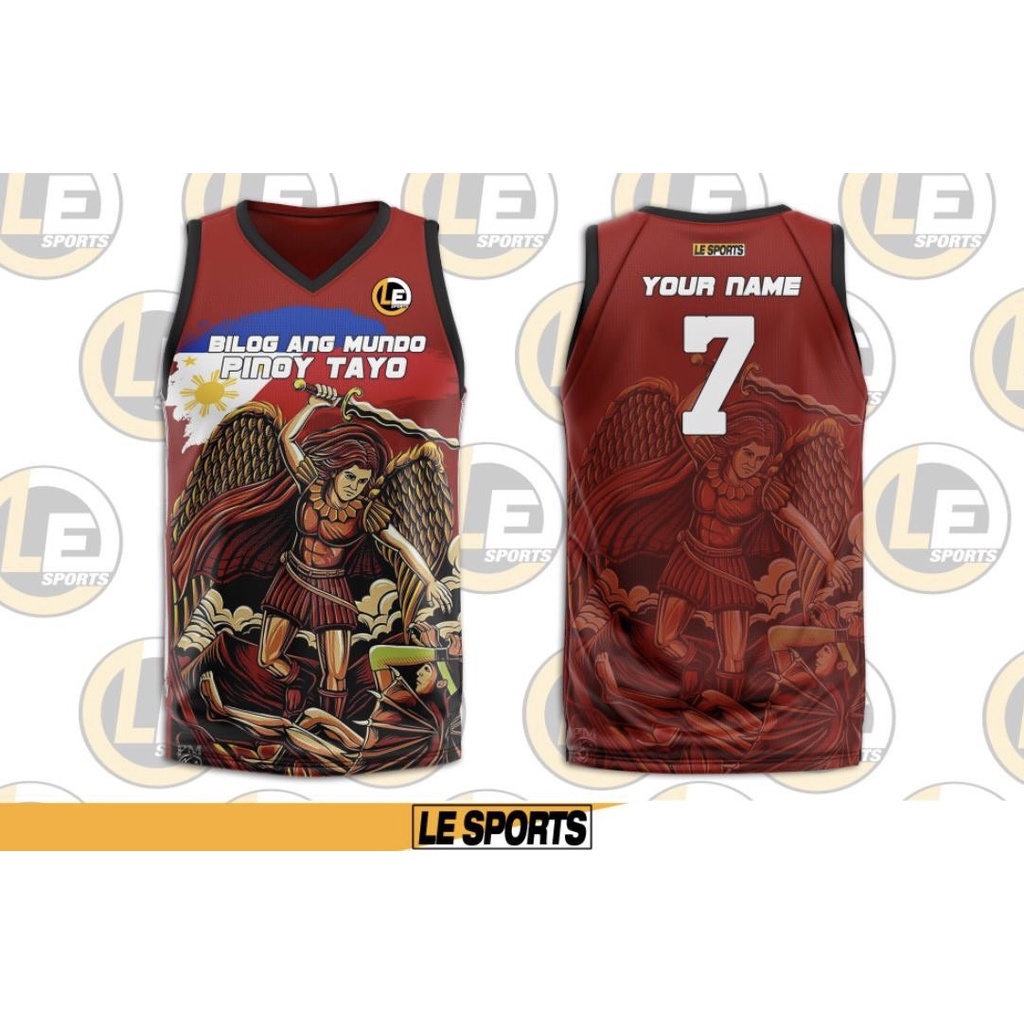 New Ginebra Jersey Fanwear Customized Name Number Champion Jersey