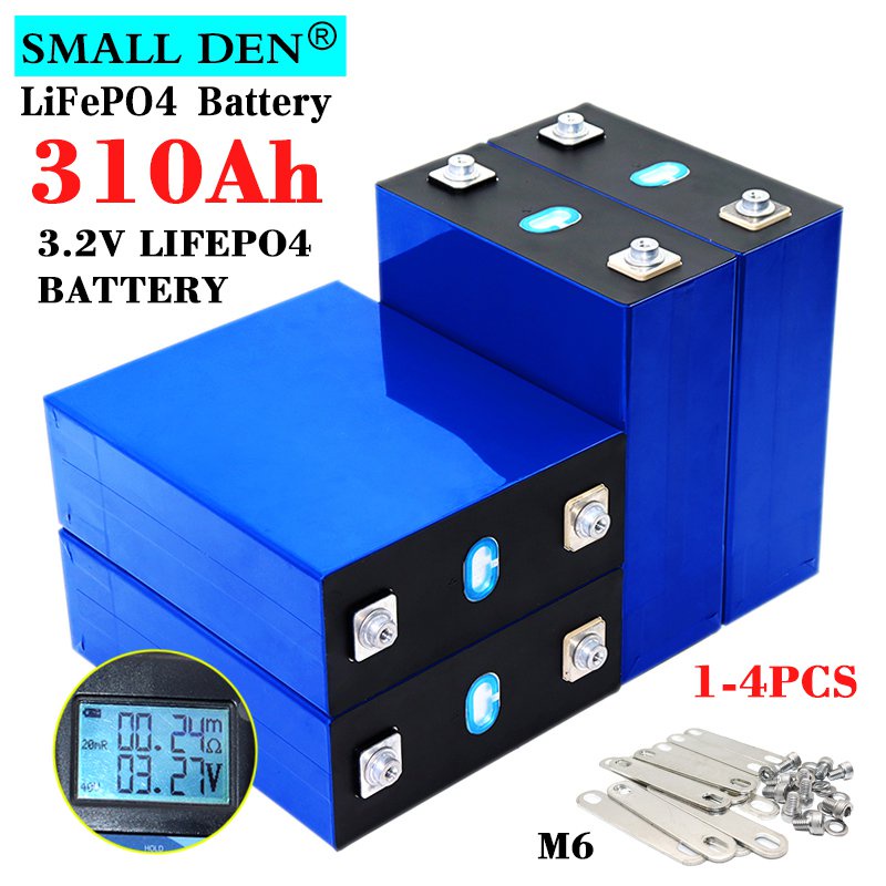 NEW 3 2V 310Ah Lifepo4 Rechargeable Battery 3C Lithium Iron Phosphate