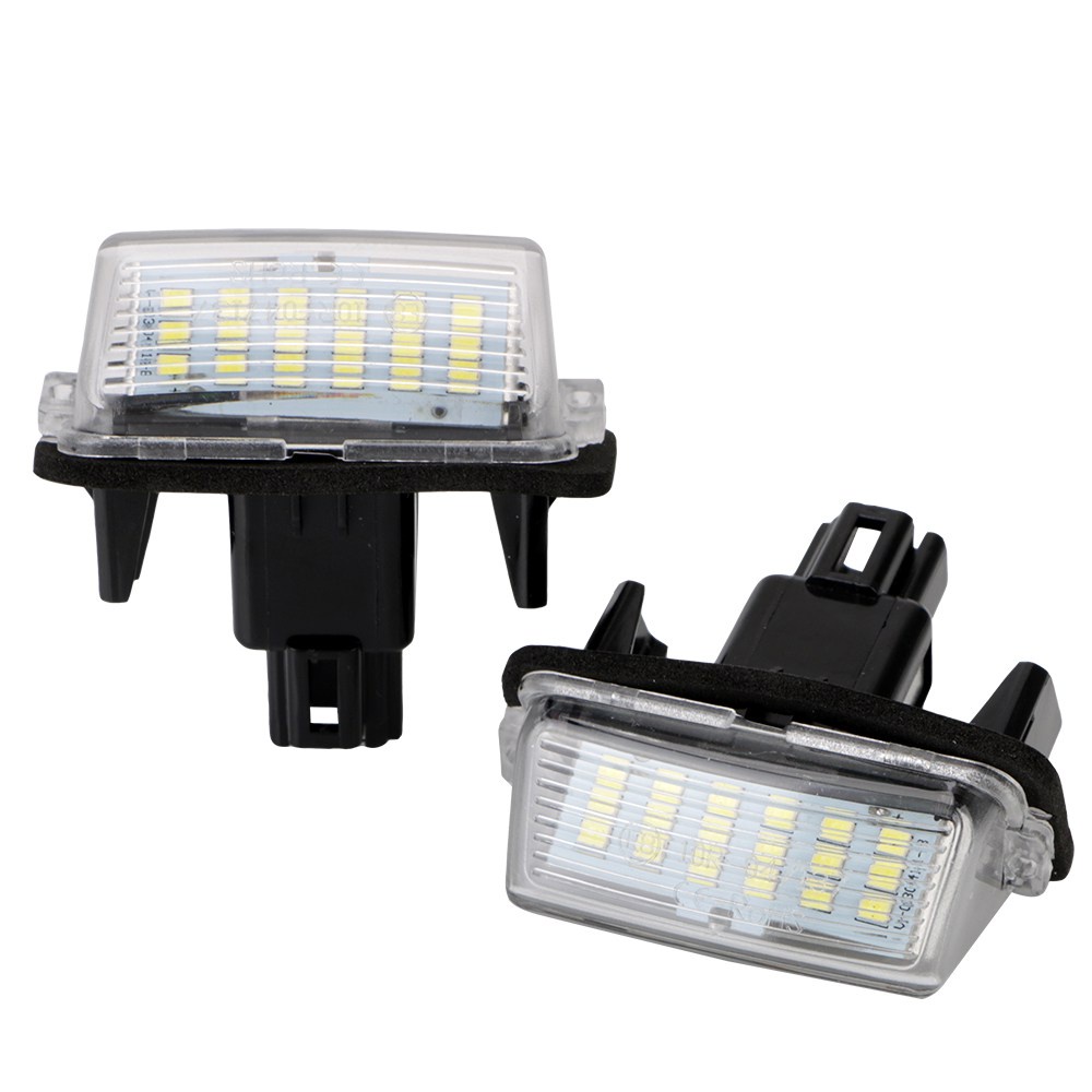 Car License Plate Lights For Toyota Yaris Vitz Camry Corolla Prius C