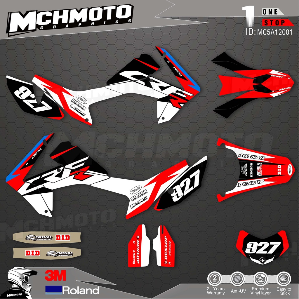 Mch Customized Team Graphics Backgrounds Decals M Custom Stickers For