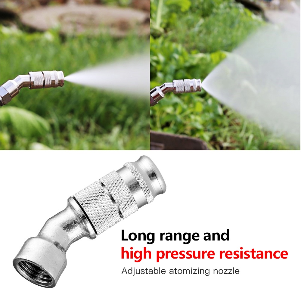 Long Range Brass Adjustable Atomization Spray Garden Medicine Cleaning