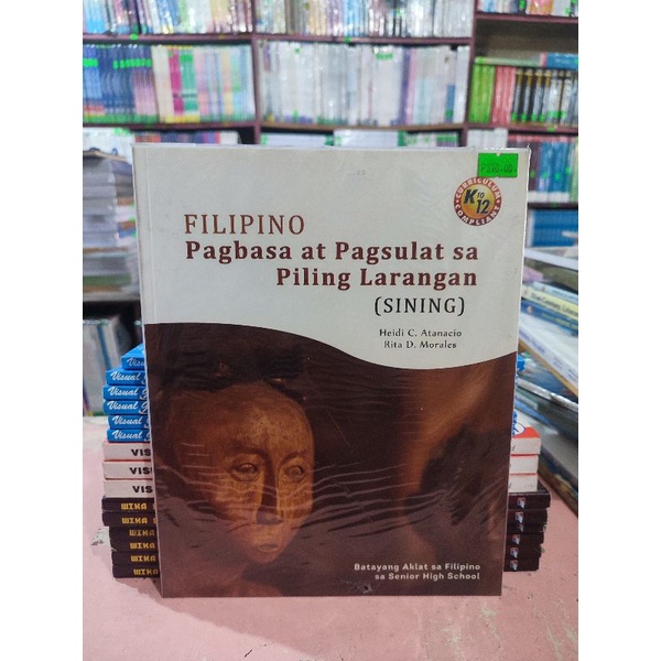 Filipino Pagbasa At Pagsulat Sa Piling Larangan Sining Binagong