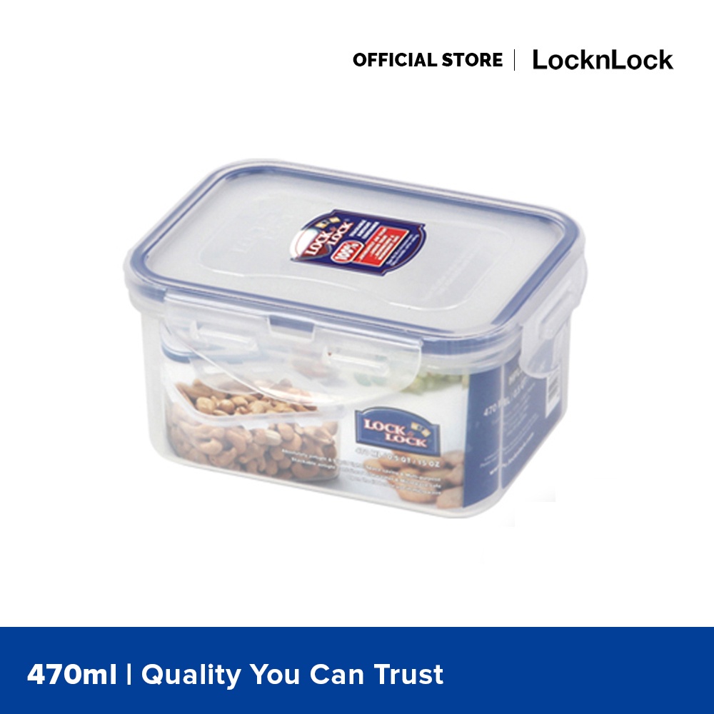 Locknlock Classic Airtight Rectangular Food Container Ml Hpl