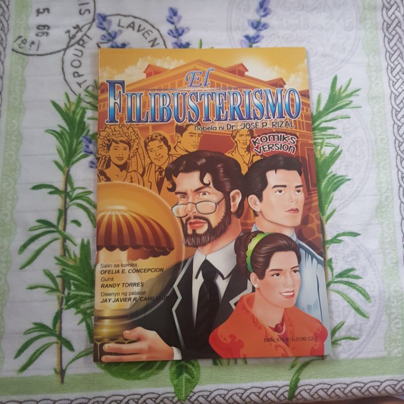 El Filibusterismo Komiks Version By Jose P Rizal Shopee Philippines