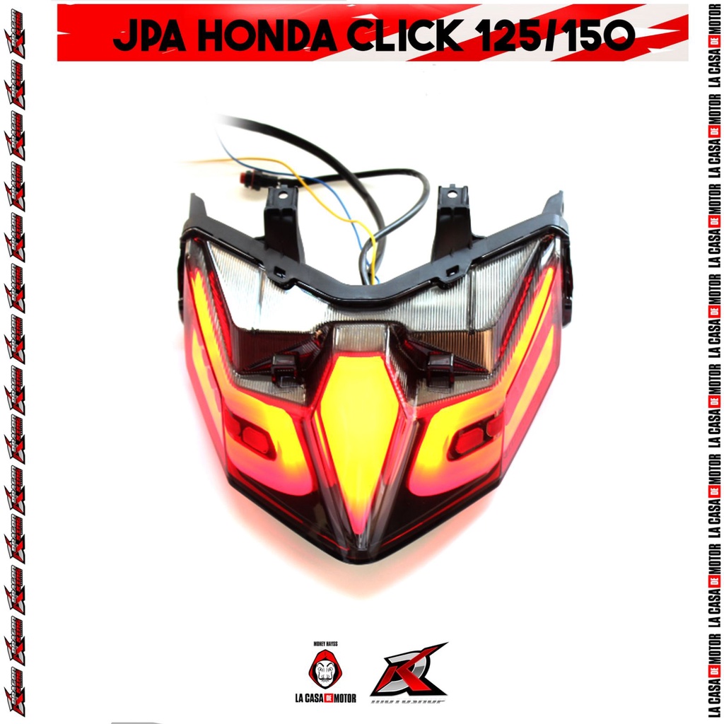 JPA INTEGRATED TAIL LIGHT FOR HONDA CLICK125 150 HONDA CLICK160