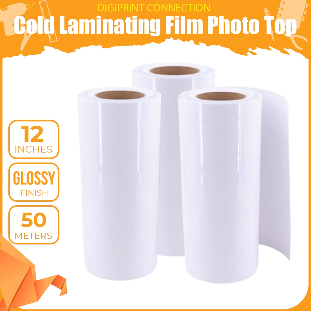 Cold Laminating Film Photo Top Roll Inches X Mtrs Glossy Yasen