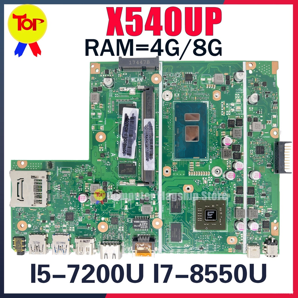 KEFU X540UP Laptop Motherboard For ASUS X540UPR F540U C520U VM592U I5